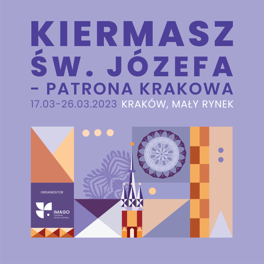 plakat promujący Kiermasz św. Józefa 2023